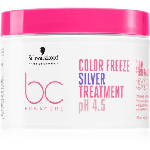 BC Bonacure Color Freeze Silver mascarilla neutralizante para tonos amarillos 500 ml - Schwarzkopf Professional - Modalova