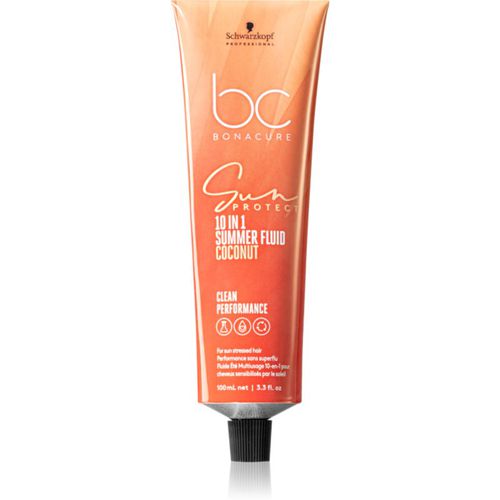 BC Bonacure Sun Protect 10 In 1 Summer Fluid crema multifuncional para cabello maltratado por el sol 100 ml - Schwarzkopf Professional - Modalova