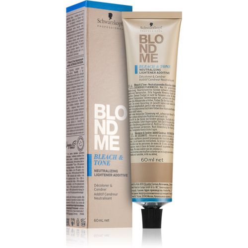 Blondme Bleach & Tone additivo decolorante e tonalizzante colore Ash 60 ml - Schwarzkopf Professional - Modalova