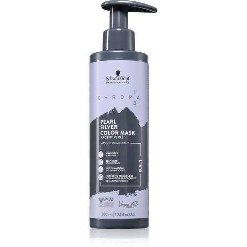 Chroma ID Color Mask Mascarilla para unificar el color intensa para cabello tono 9.5-1 Pearl Silver 300 ml - Schwarzkopf Professional - Modalova