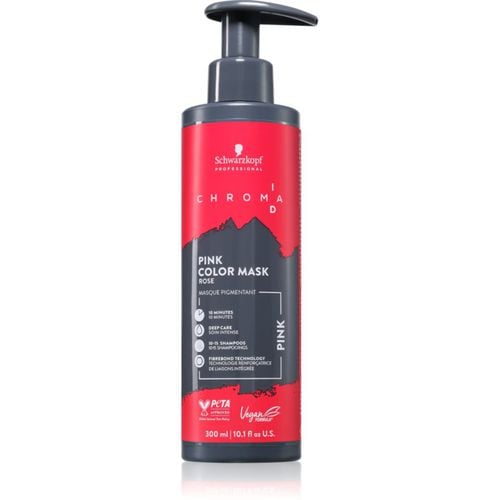 Chroma ID Color Mask Mascarilla para unificar el color intensa para cabello tono Pink 300 ml - Schwarzkopf Professional - Modalova