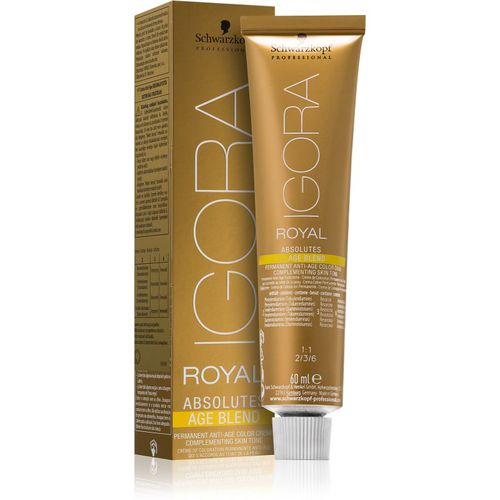 IGORA Royal Absolutes Age Blend tinte de pelo tono 8-140 Light Blonde Cendré Beige Natural 60 ml - Schwarzkopf Professional - Modalova