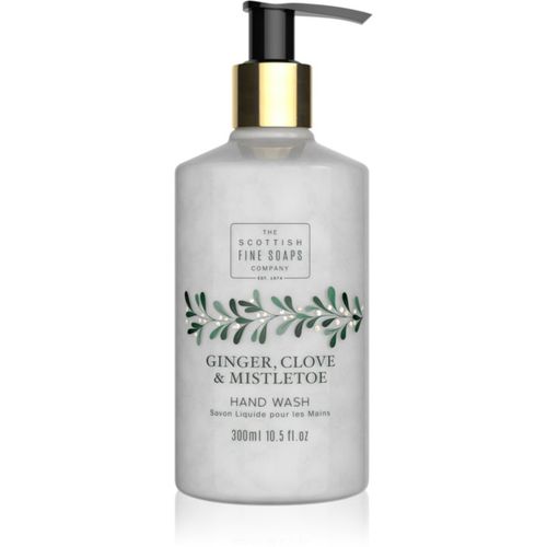 Ginger, Clove & Mistletoe Hand Wash jabón líquido para manos 300 ml - Scottish Fine Soaps - Modalova