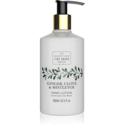 Ginger, Clove & Mistletoe Hand Lotion loción para manos 300 ml - Scottish Fine Soaps - Modalova