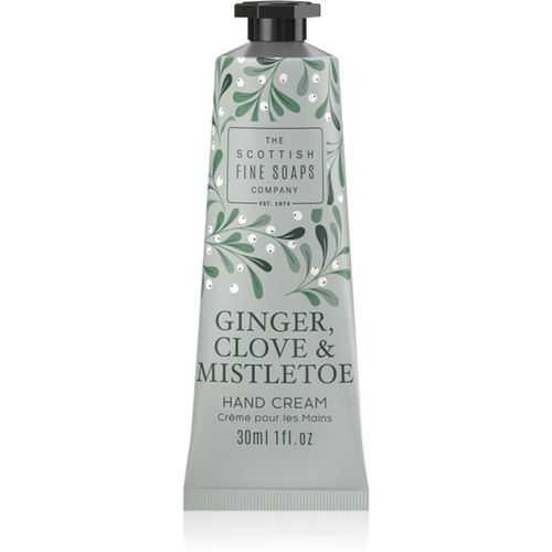 Ginger, Clove & Mistletoe Hand Cream crema de manos 30 ml - Scottish Fine Soaps - Modalova