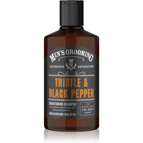 Men’s Grooming Shampoo shampoo per uomo Thistle & Black Pepper 300 ml - Scottish Fine Soaps - Modalova