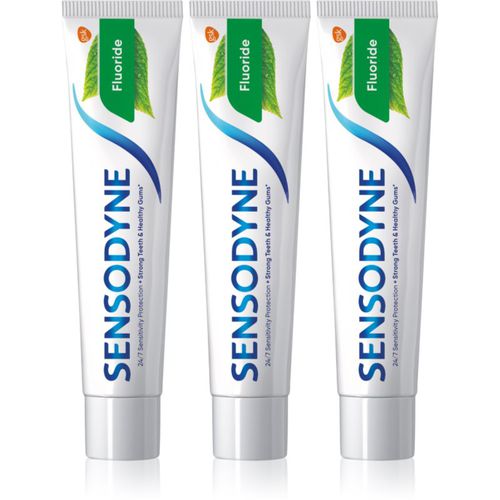 Fluoride pasta de dientes para dientes sensibles 3x75 ml - Sensodyne - Modalova