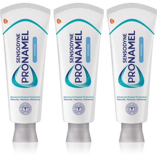 Pronamel Whitening pasta de dientes blanqueadora para dientes sensibles 3x75 ml - Sensodyne - Modalova