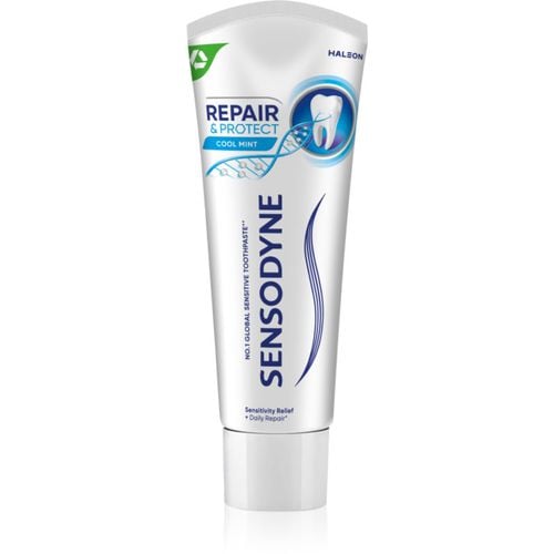 Repair & Protect Cool Mint pasta de dientes para dientes sensibles 3x75 ml - Sensodyne - Modalova