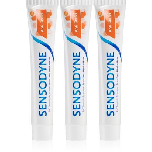 Anti Caries Anti Carries pasta de dientes anticaries 3x75 ml - Sensodyne - Modalova