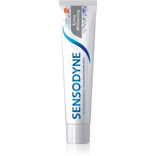 Extra Whitening bleichende Zahnpasta mit Fluor für empfindliche Zähne 75 ml - Sensodyne - Modalova