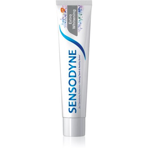 Extra Whitening dentifricio sbiancante al fluoro per denti sensibili 75 ml - Sensodyne - Modalova