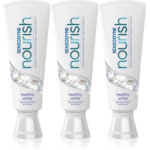 Nourish Healthy White dentifricio bioattivo al fluoro 3x75 ml - Sensodyne - Modalova