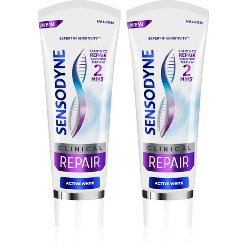 Clinical Repair Active White pasta de dientes 2x75 ml - Sensodyne - Modalova