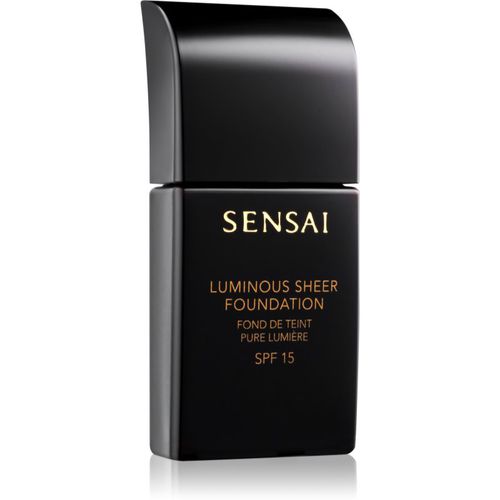 Luminous Sheer Foundation das flüssige aufhellende Make-up SPF 15 Farbton LS102 Ivory Beige 30 ml - Sensai - Modalova