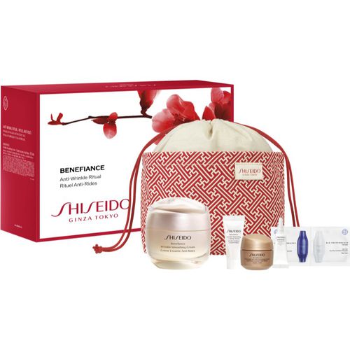 Benefiance Wrinkle Smoothing Cream Pouch Set confezione regalo (per pelli mature) - Shiseido - Modalova