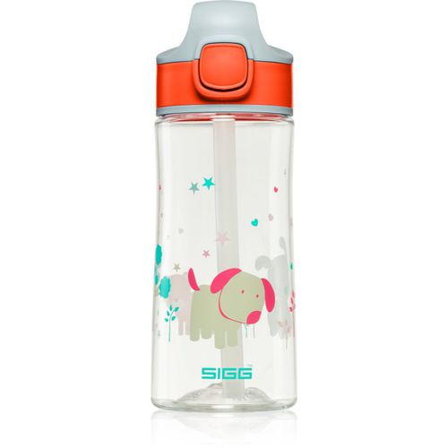 Miracle cantimplora infantil con pajita Puppy Friend 450 ml - Sigg - Modalova