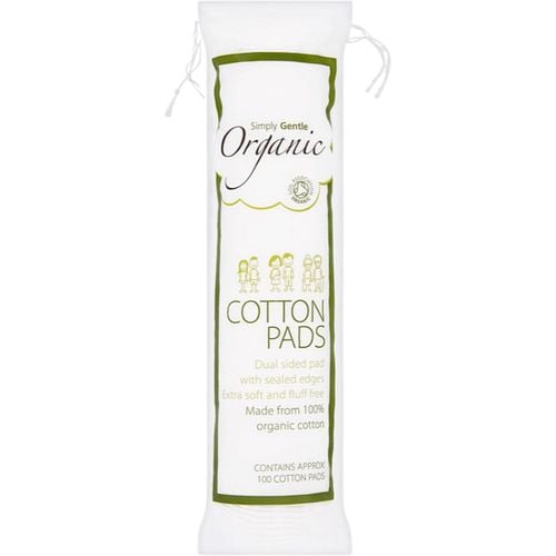 Organic Cotton Pads tampones de disco 100 ud - Simply Gentle - Modalova