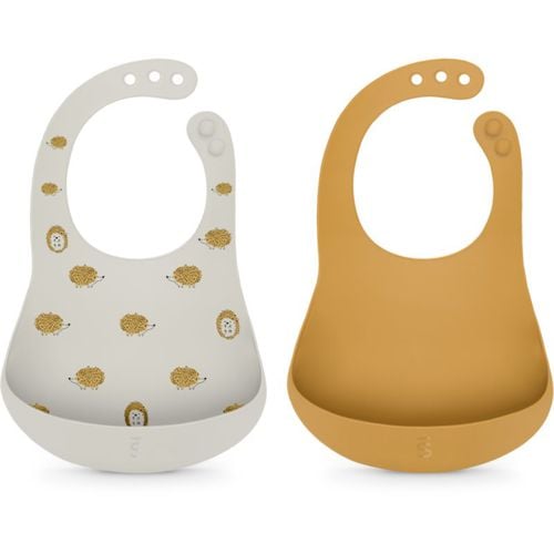 Colour Essence Soft & Flexible Bib Lätzchen 4 m+ Bright Mustard 2 St - Suavinex - Modalova