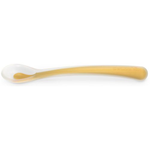 Colour Essence Silicone Spoon cucchiaino 4 m+ Bright Mustard 1 pz - Suavinex - Modalova