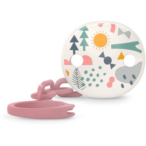 Walk Soother Clip fermaglio per ciuccio Pink 1 pz - Suavinex - Modalova