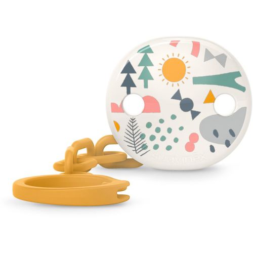 Walk Soother Clip fermaglio per ciuccio Yellow 1 pz - Suavinex - Modalova