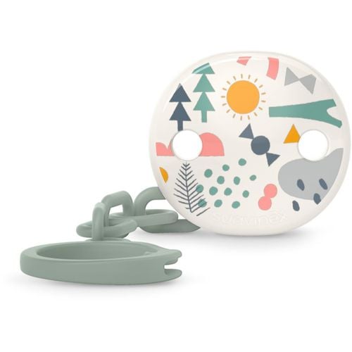 Walk Soother Clip fermaglio per ciuccio Green 1 pz - Suavinex - Modalova