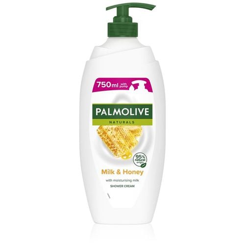 Naturals Milk & Honey Creme-Gel für Bad und Dusche mit Milch und Honig mit Pumpspender 750 ml - Palmolive - Modalova