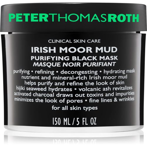 Irish Moor Mud Purifying Black Mask mascarilla negra limpiadora 150 ml - Peter Thomas Roth - Modalova