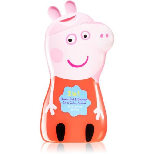 Shower gel & Shampoo gel de ducha y champú 2en1 para niños 400 ml - Peppa Pig - Modalova