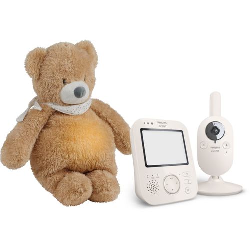 Baby Monitor SCD891/26+NATTOU Sleepy Bear Pale Brown confezione regalo per bebè 0 m+ - Philips Avent - Modalova