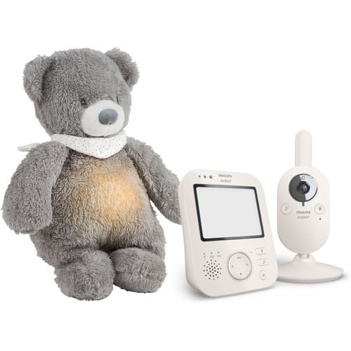 Baby Monitor SCD891/26+NATTOU Sleepy Bear Grey Geschenkset für Babys 0 m+ - Philips Avent - Modalova