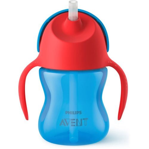 Cup with Straw taza con pajita flexible 9m+ Boy 200 ml - Philips Avent - Modalova