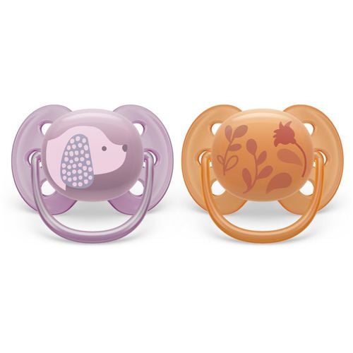 Ultrasoft Premium 6-18m chupete Animal Girl 2 ud - Philips Avent - Modalova