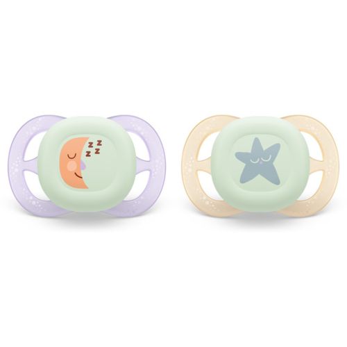 Ultrastart Night 0-2 m ciuccio Girl 2 pz - Philips Avent - Modalova