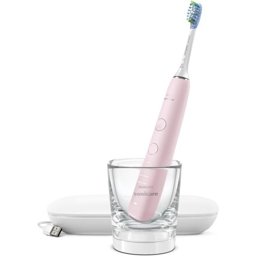 Sonicare 9000 DiamondClean HX9911/29 cepillo de dientes eléctrico sónico con cargador en forma de vaso Pink 1 ud - Philips - Modalova