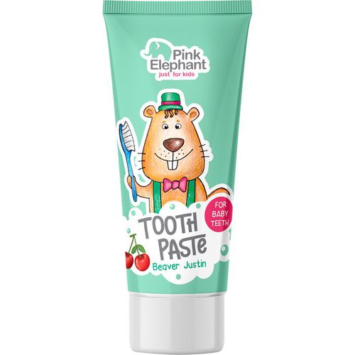 Boys dentifricio per bambini Beaver 50 ml - Pink Elephant - Modalova