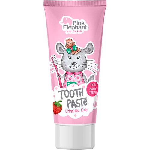 Girls dentifricio per bambini 50 ml - Pink Elephant - Modalova