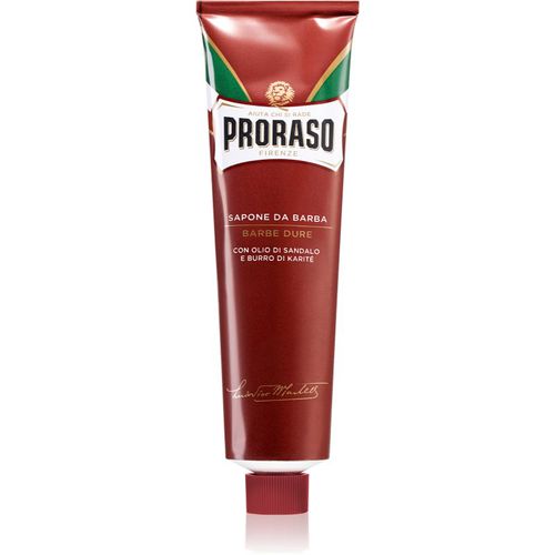 Red sapone da barba per barbe dure in tubetto 150 ml - Proraso - Modalova