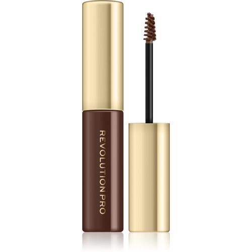 Brow Volume And Sculpt Gel gel para cejas para dar volumen y forma tono Warm Brown 6 ml - Revolution PRO - Modalova