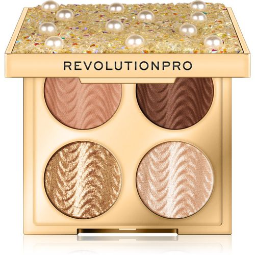 Ultimate Eye Look paleta de sombras de ojos tono Diamonds & Pearls 3.2 g - Revolution PRO - Modalova