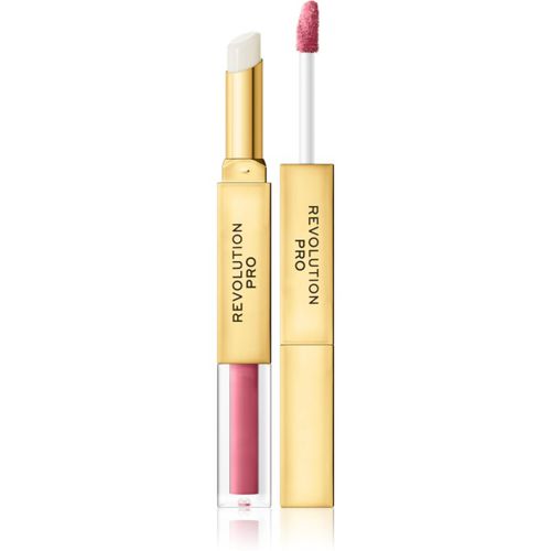 Supreme Stay 24h Lip Duo labial líquido ultra mate con bálsamo tono Struck 2,5 g - Revolution PRO - Modalova