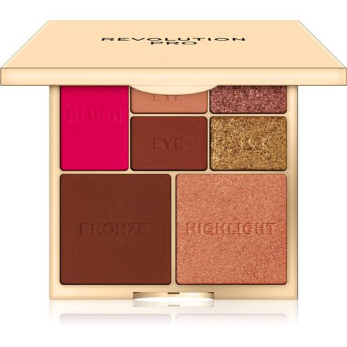 True Love palette per viso completo colore Medium-Deep 12 g - Revolution PRO - Modalova