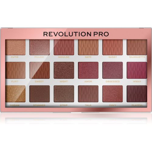 Iconic paleta de sombras de ojos tono Stripped 18x0,8 g - Revolution PRO - Modalova