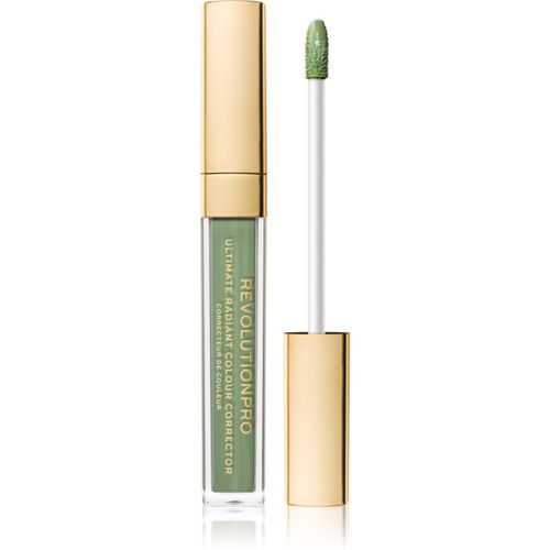 Ultimate Radiant Colour Corrector correttore illuminante per pelli con imperfezioni colore Green 4,5 ml - Revolution PRO - Modalova