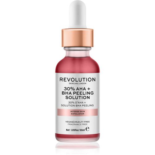 AHA + BHA 30% Peeling Solution exfoliante químico intensivo para iluminar la piel 30 ml - Revolution Skincare - Modalova