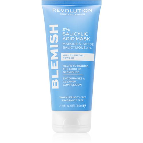 Blemish 2% Salicylic Acid mascarilla limpiadora con ácido salicílico 2% 65 ml - Revolution Skincare - Modalova