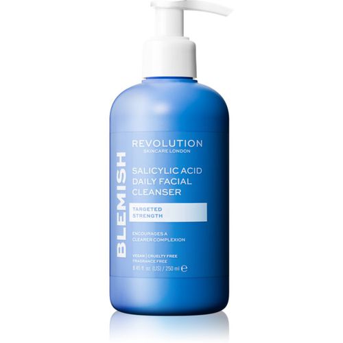 Blemish Salicylic Acid gel de limpieza profunda para pieles problemáticas y con acné 250 ml - Revolution Skincare - Modalova