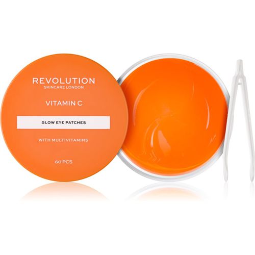 Vitamin C With Multivitamins feuchtigkeitsspendende Gel-Maske für den Augenbereich für hydratisierte und strahlende Haut 60 St - Revolution Skincare - Modalova