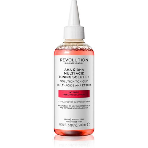 AHA + BHA Multi Acid Toning Solution Peeling-Reinigungstonikum mit AHA 200 ml - Revolution Skincare - Modalova